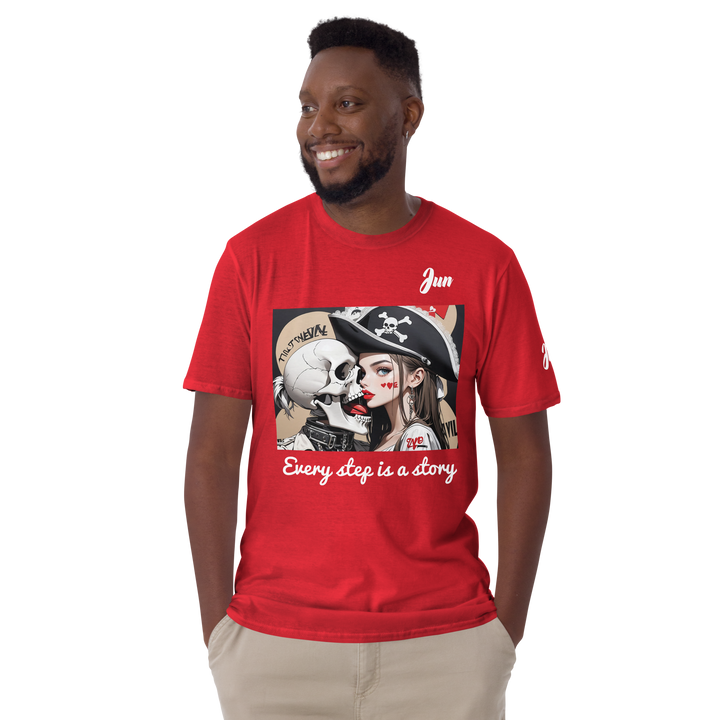 Every step is a story 10 Short-Sleeve Unisex T-Shirt 1