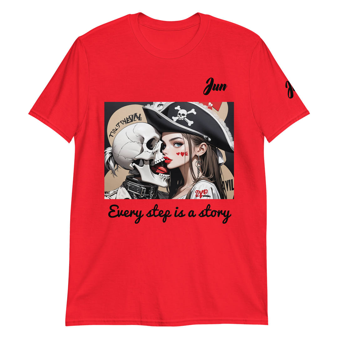 Every step is a story 10 Short-Sleeve Unisex T-Shirt 2