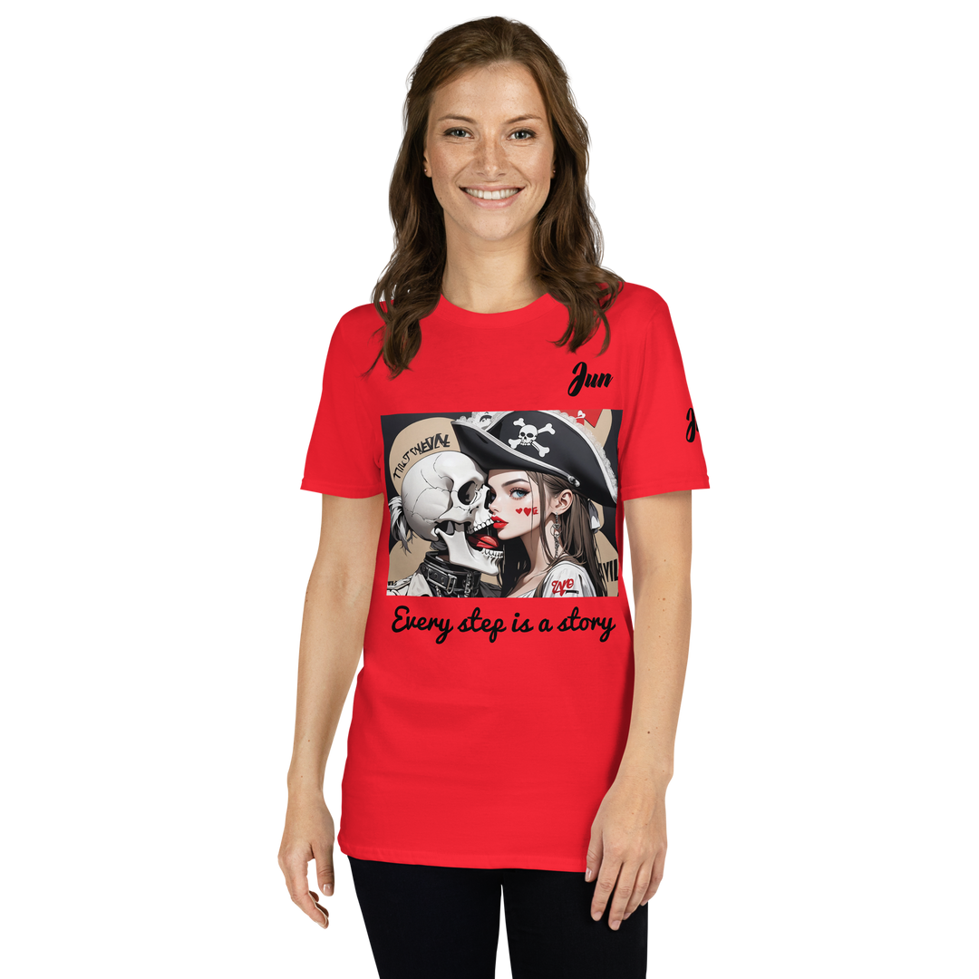 Every step is a story 10 Short-Sleeve Unisex T-Shirt 2