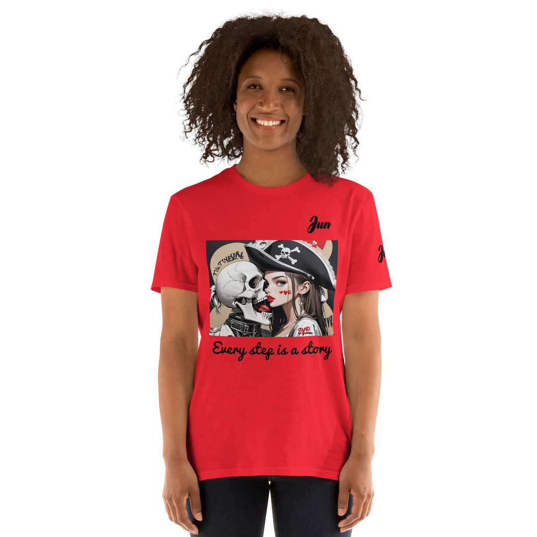 Every step is a story 10 Short-Sleeve Unisex T-Shirt 2