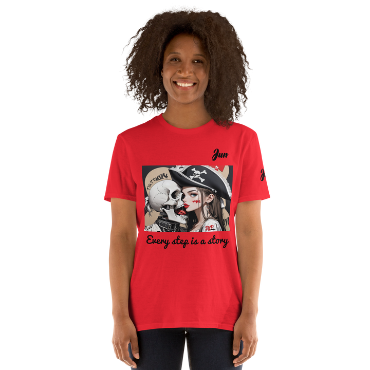 Every step is a story 10 Short-Sleeve Unisex T-Shirt 2