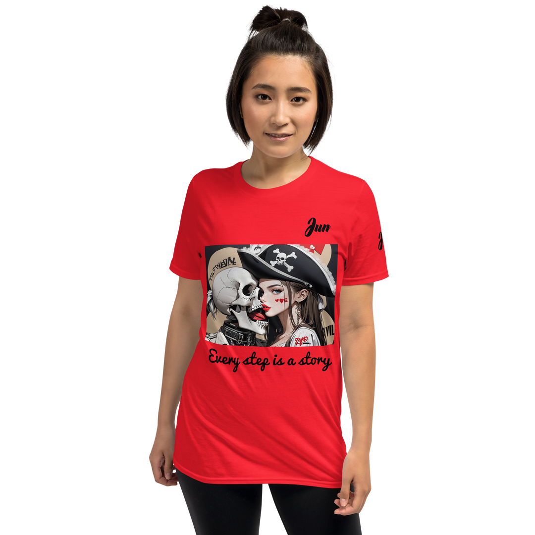 Every step is a story 10 Short-Sleeve Unisex T-Shirt 2