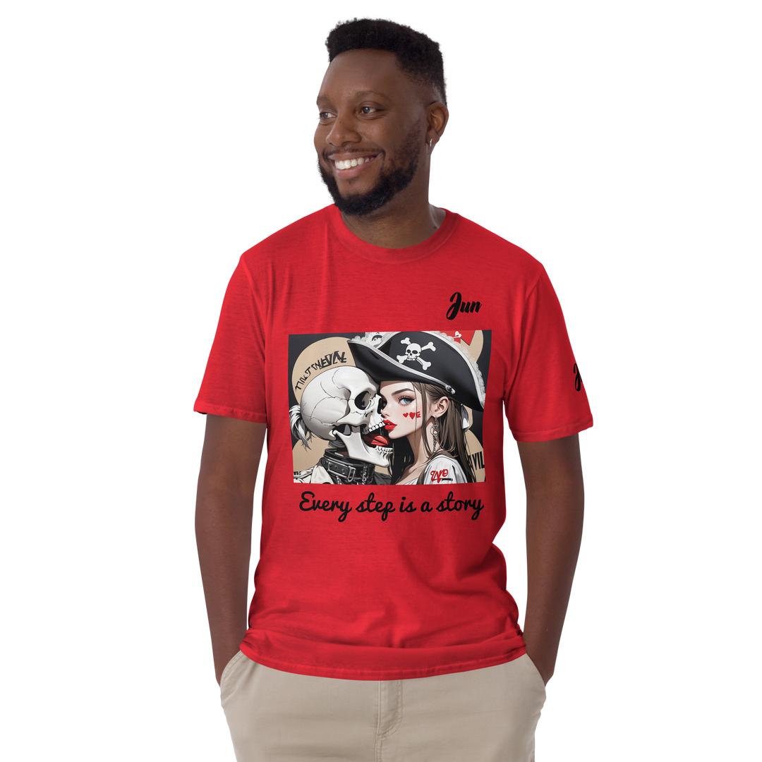 Every step is a story 10 Short-Sleeve Unisex T-Shirt 2