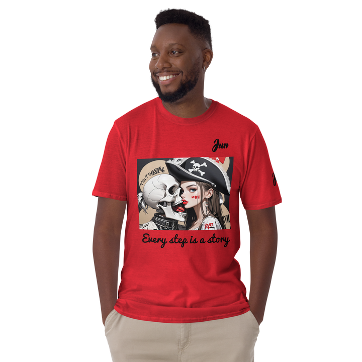 Every step is a story 10 Short-Sleeve Unisex T-Shirt 2