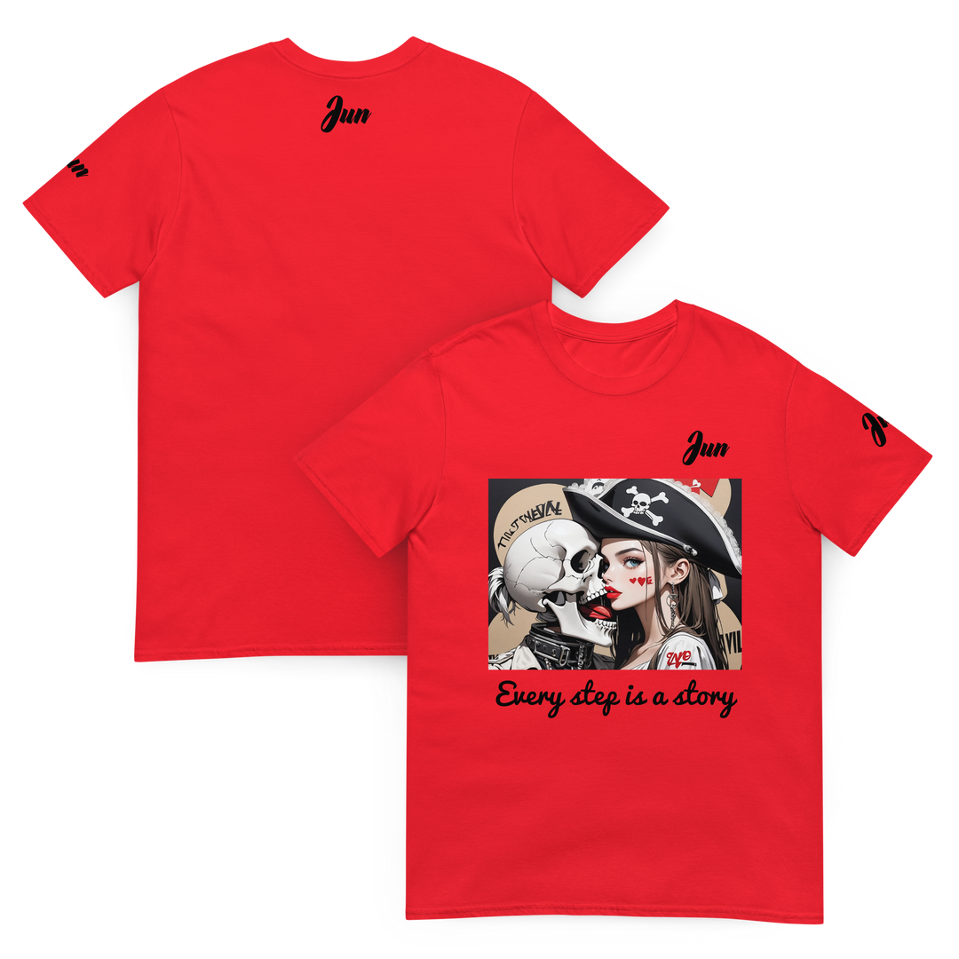 Every step is a story 10 Short-Sleeve Unisex T-Shirt 2