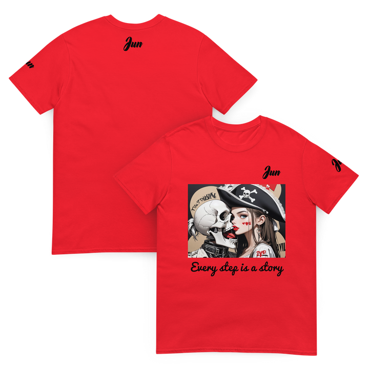 Every step is a story 10 Short-Sleeve Unisex T-Shirt 2