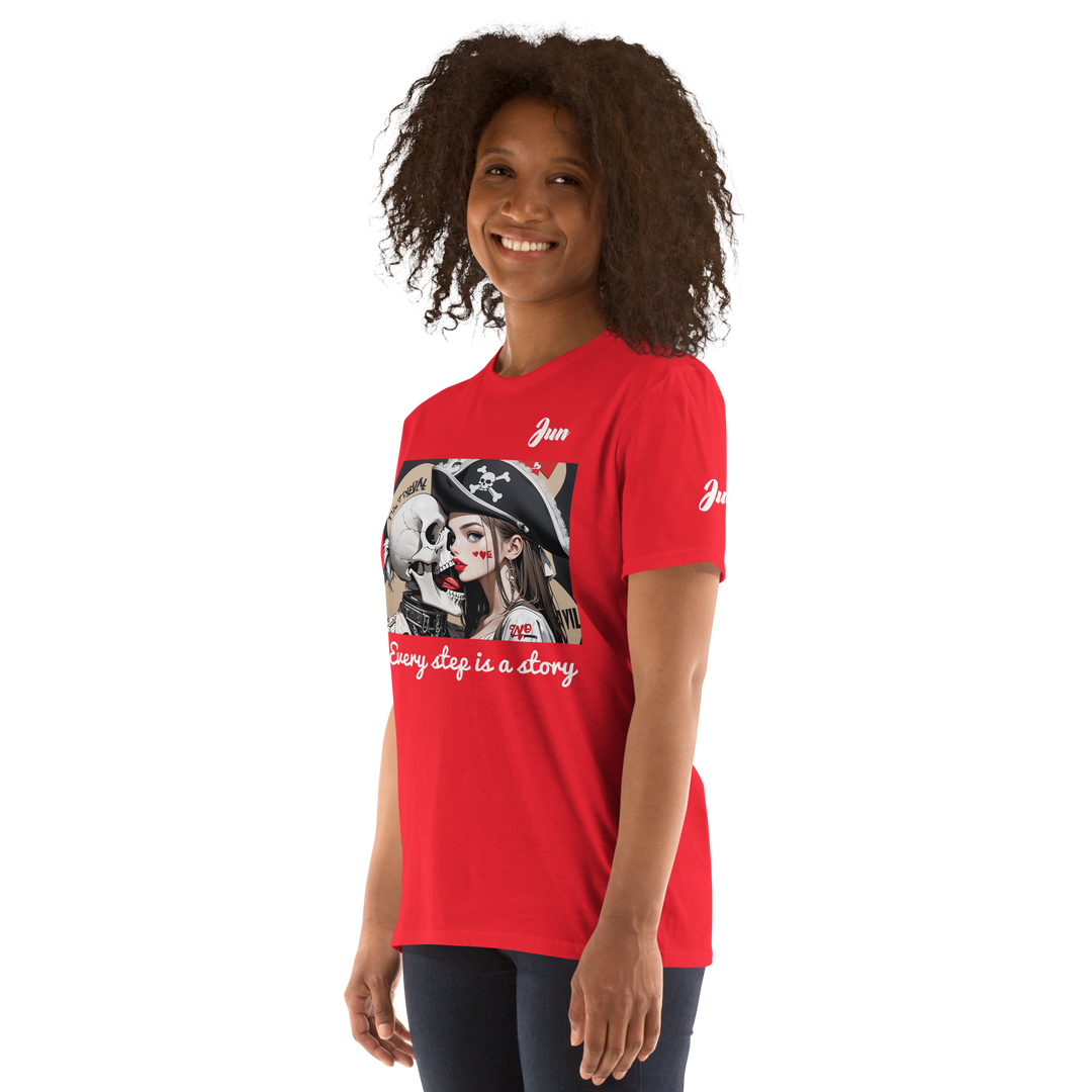 Every step is a story 10 Short-Sleeve Unisex T-Shirt 1