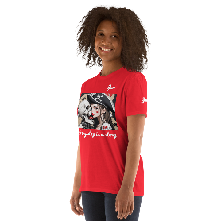 Every step is a story 10 Short-Sleeve Unisex T-Shirt 1