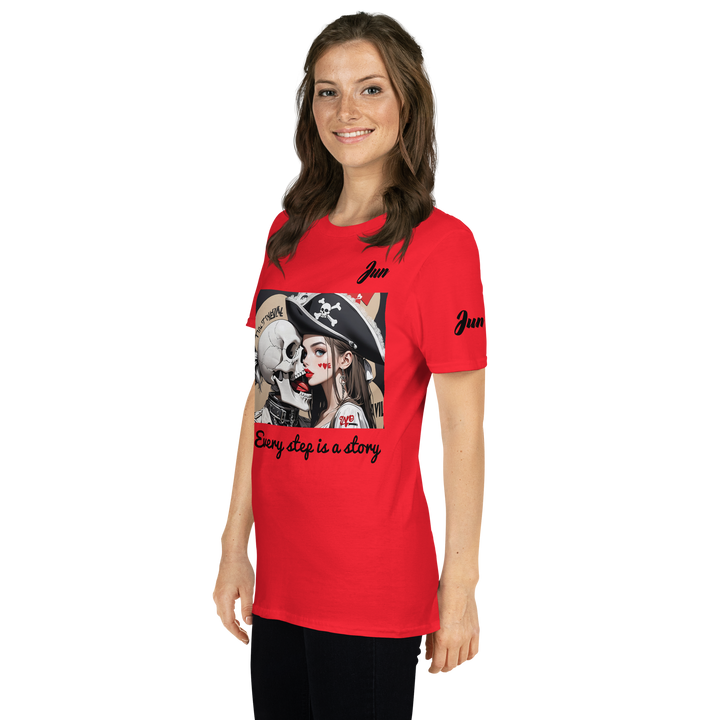 Every step is a story 10 Short-Sleeve Unisex T-Shirt 2