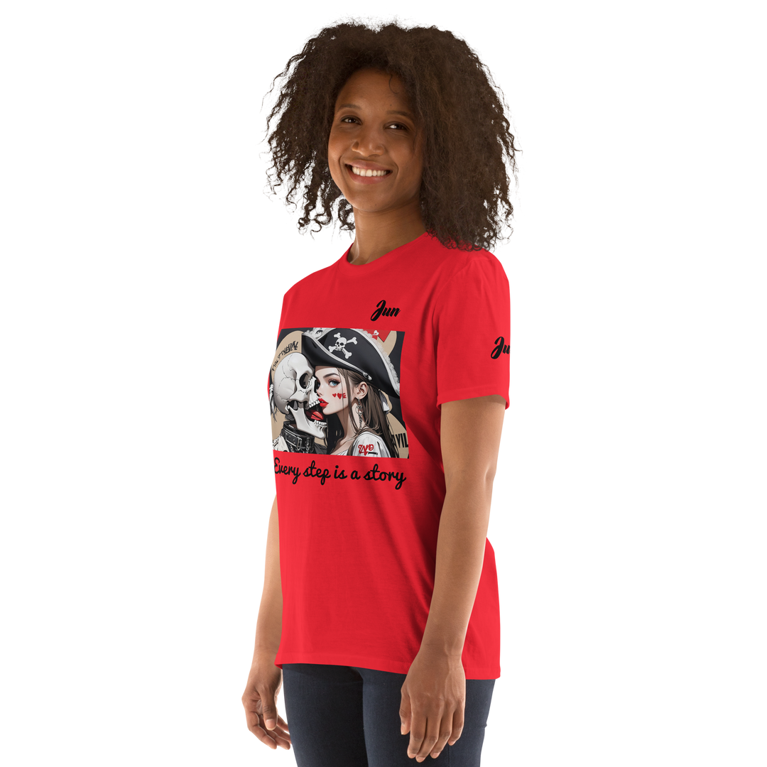 Every step is a story 10 Short-Sleeve Unisex T-Shirt 2