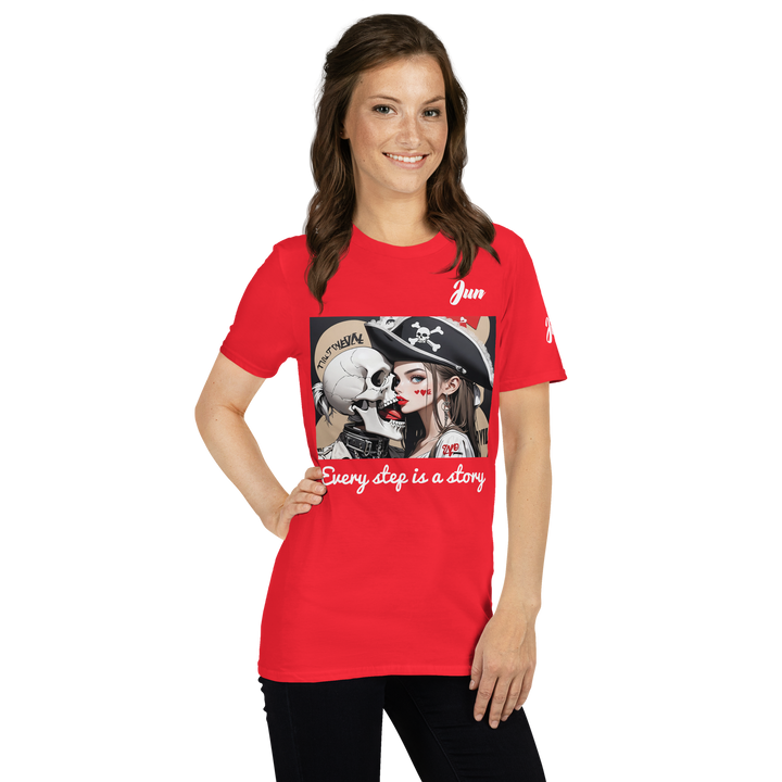 Every step is a story 10 Short-Sleeve Unisex T-Shirt 1