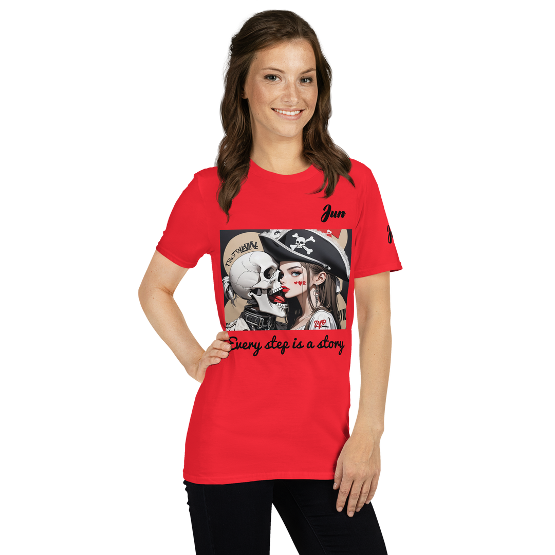 Every step is a story 10 Short-Sleeve Unisex T-Shirt 2