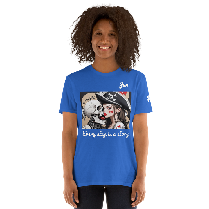 Every step is a story 10 Short-Sleeve Unisex T-Shirt 1
