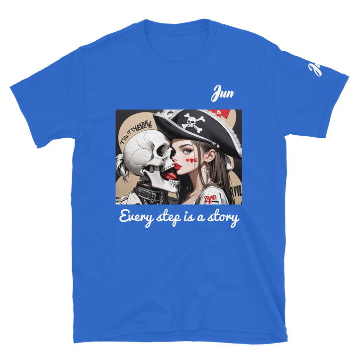 Every step is a story 10 Short-Sleeve Unisex T-Shirt 1