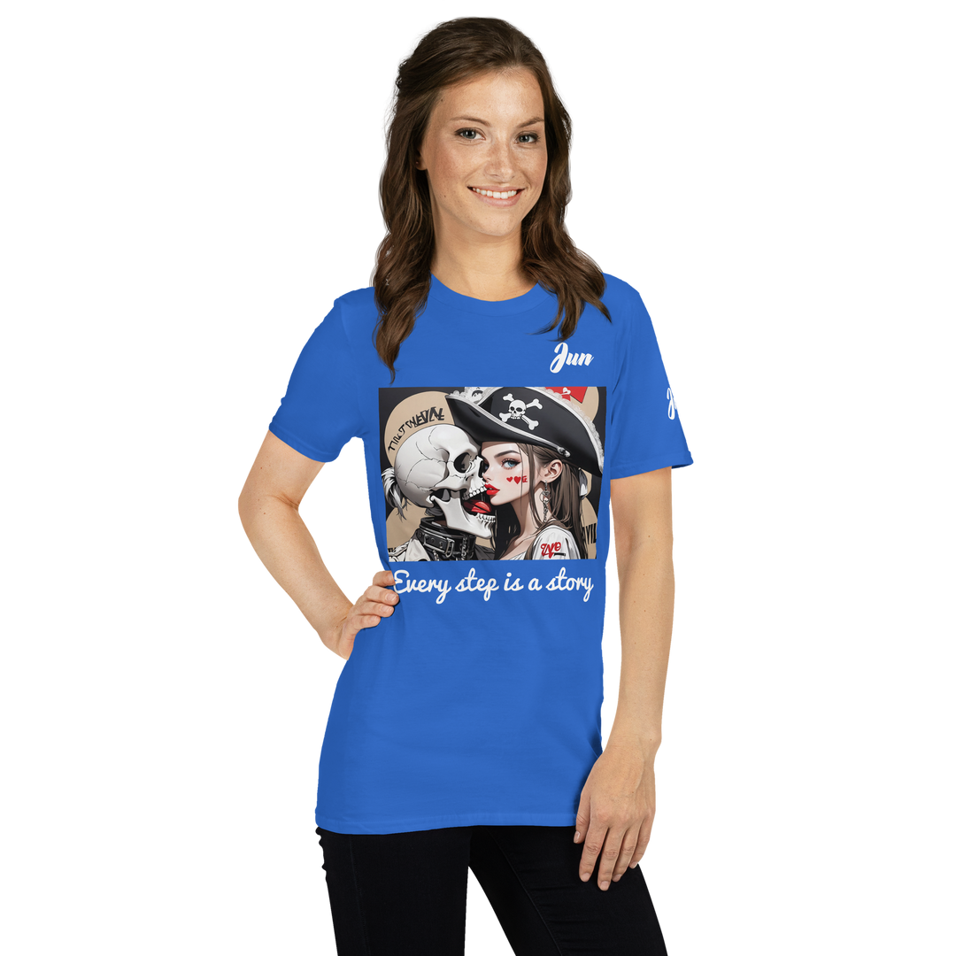 Every step is a story 10 Short-Sleeve Unisex T-Shirt 1