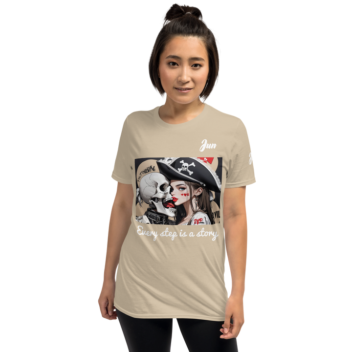Every step is a story 10 Short-Sleeve Unisex T-Shirt 1