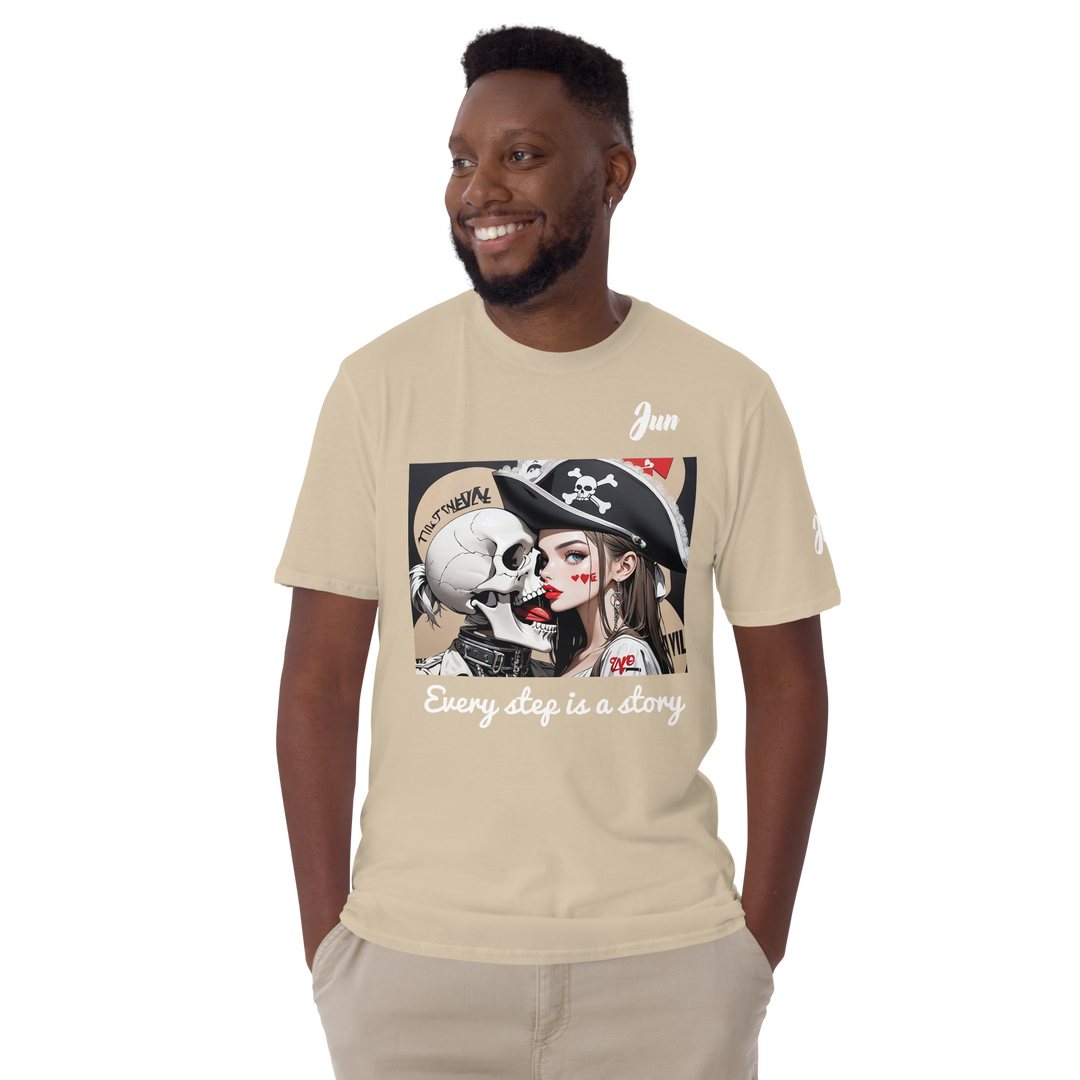 Every step is a story 10 Short-Sleeve Unisex T-Shirt 1