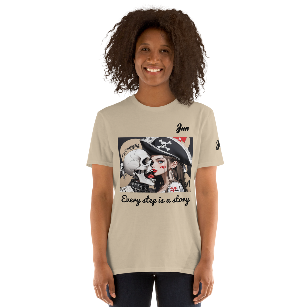 Every step is a story 10 Short-Sleeve Unisex T-Shirt 2