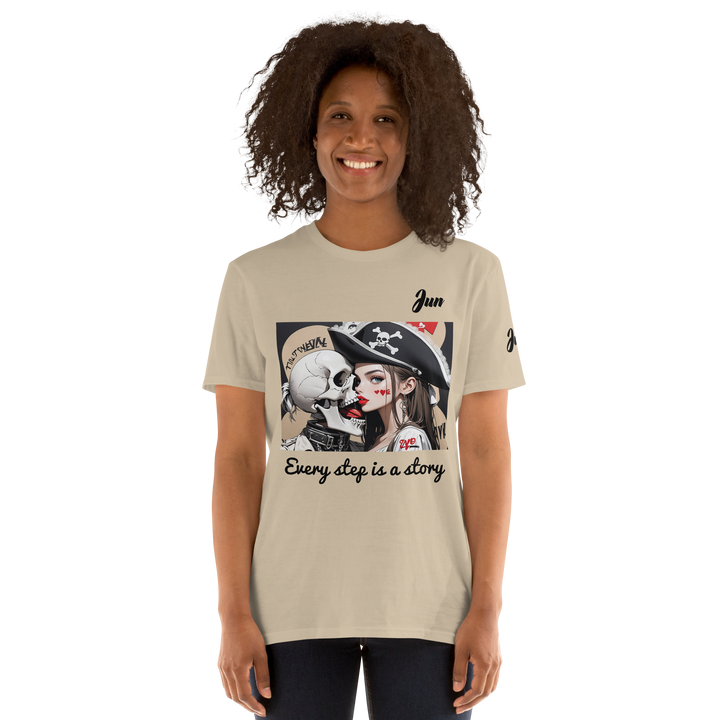 Every step is a story 10 Short-Sleeve Unisex T-Shirt 2