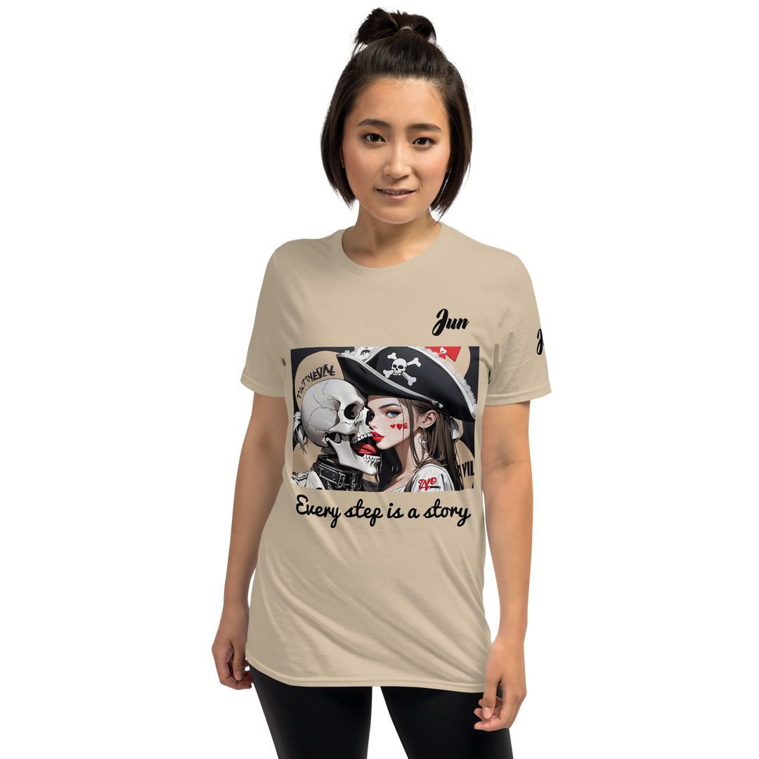 Every step is a story 10 Short-Sleeve Unisex T-Shirt 2