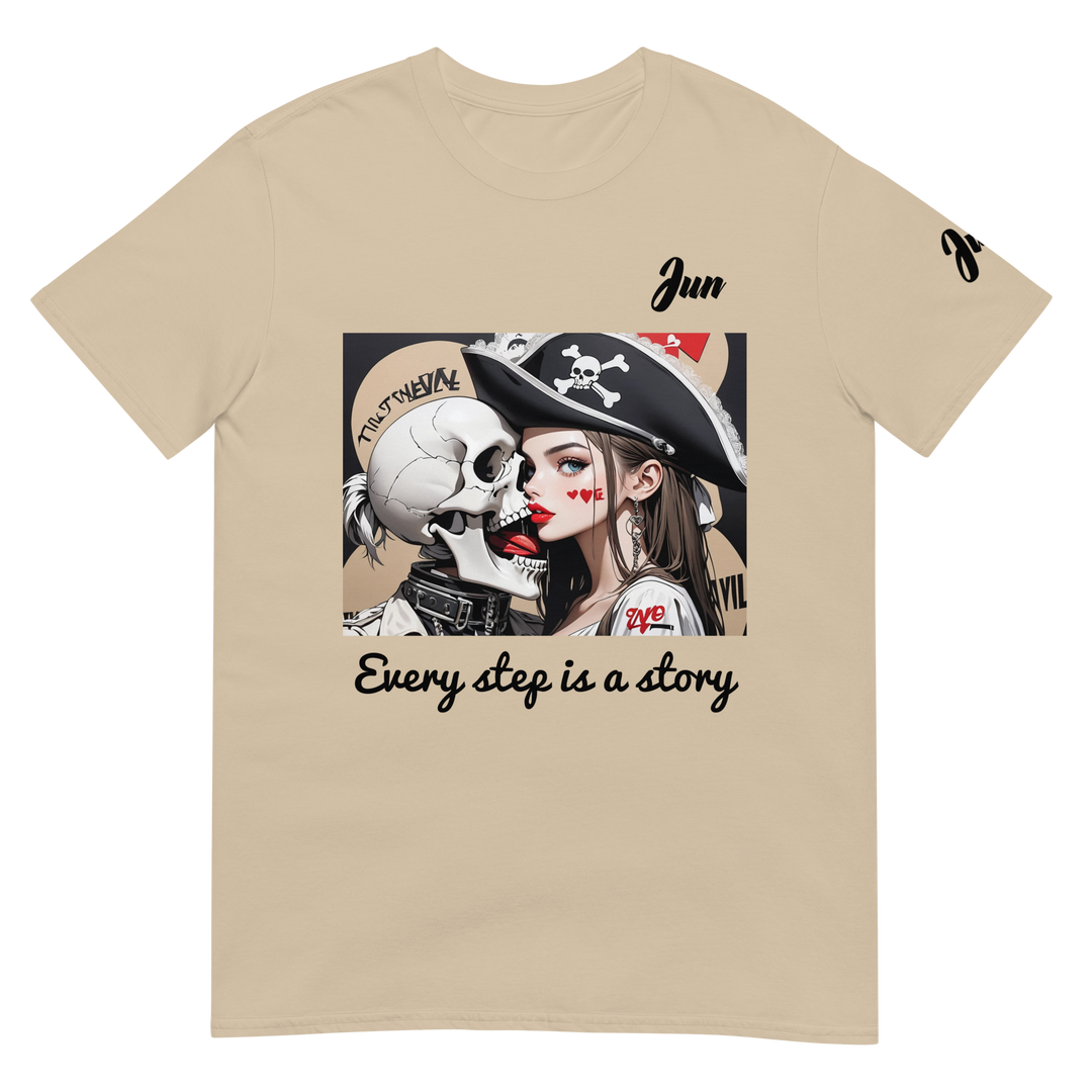 Every step is a story 10 Short-Sleeve Unisex T-Shirt 2