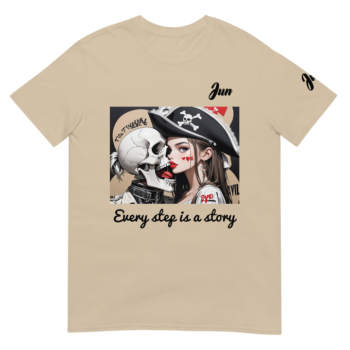 Every step is a story 10 Short-Sleeve Unisex T-Shirt 2