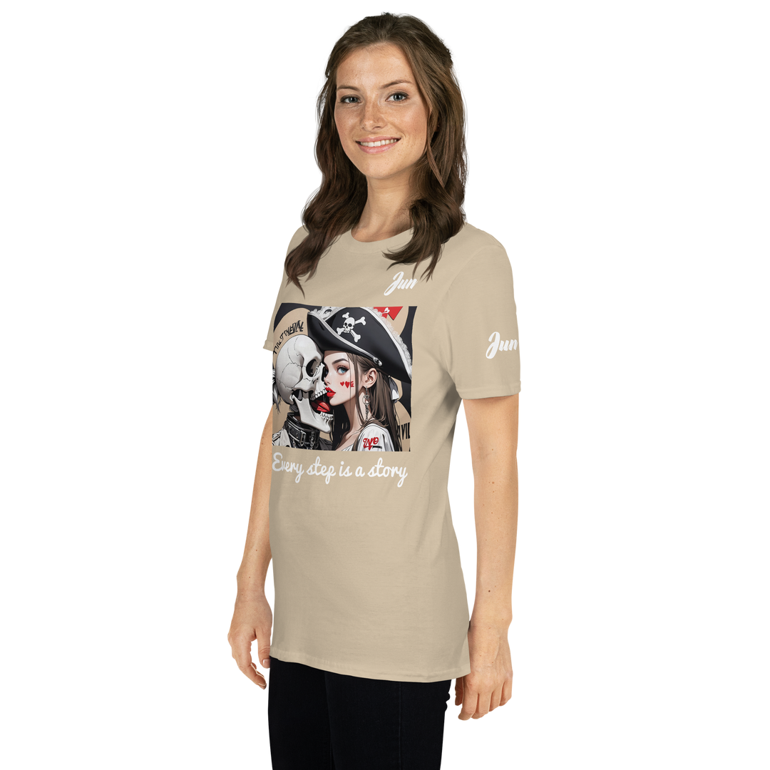 Every step is a story 10 Short-Sleeve Unisex T-Shirt 1