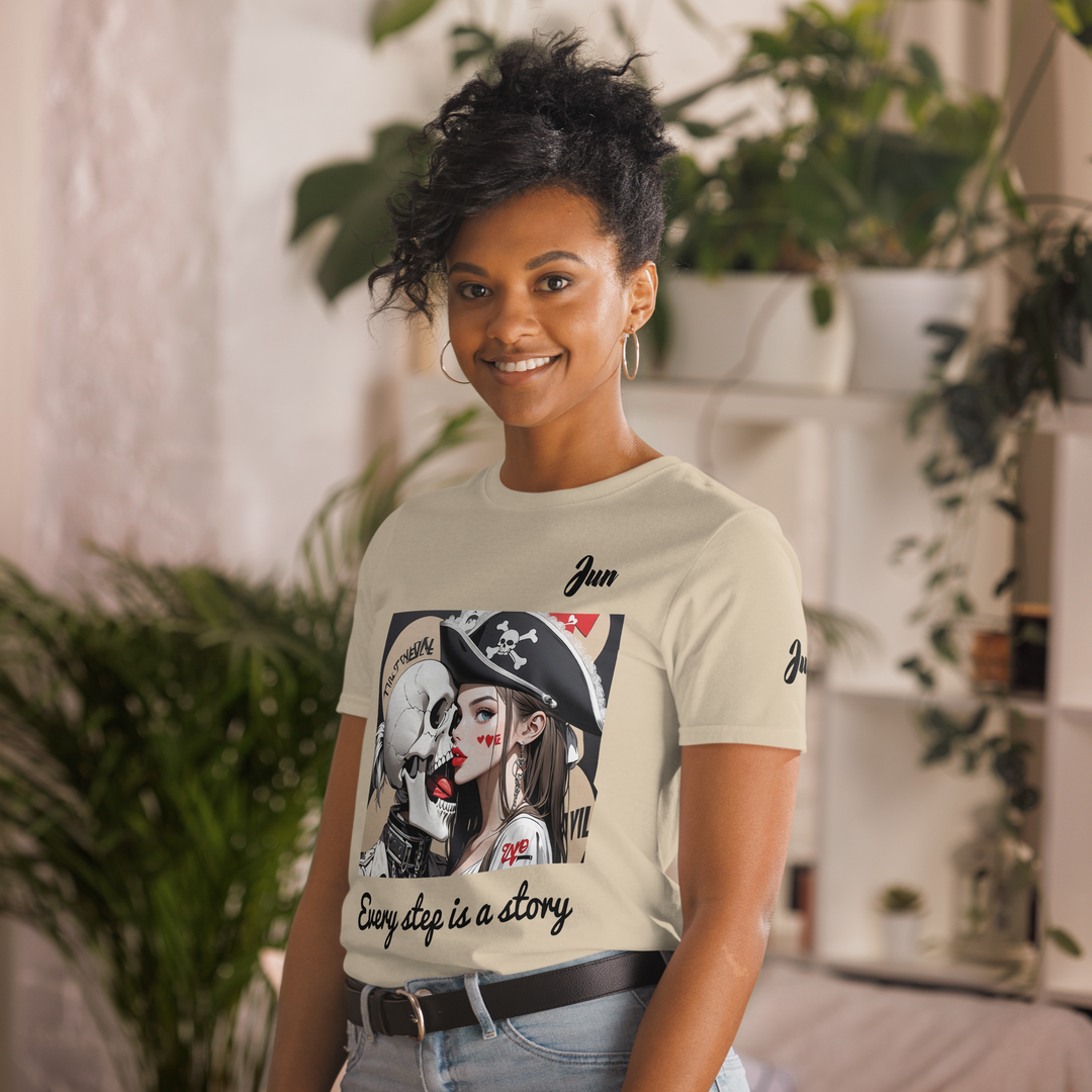 Every step is a story 10 Short-Sleeve Unisex T-Shirt 2