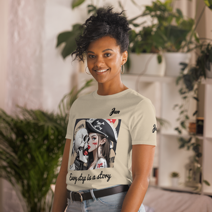 Every step is a story 10 Short-Sleeve Unisex T-Shirt 2