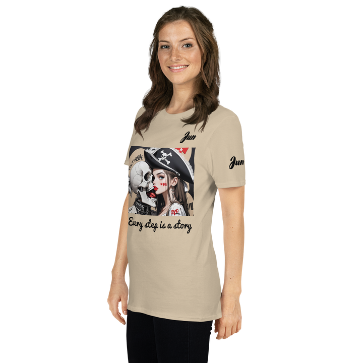 Every step is a story 10 Short-Sleeve Unisex T-Shirt 2