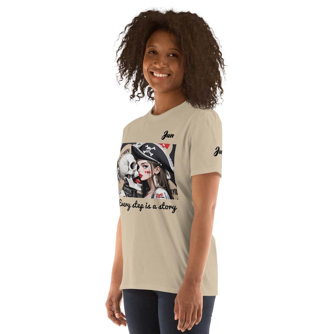 Every step is a story 10 Short-Sleeve Unisex T-Shirt 2