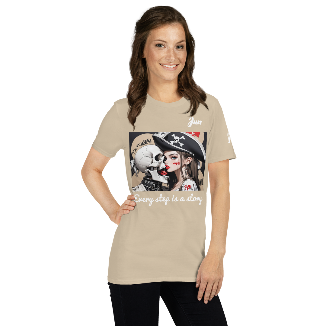 Every step is a story 10 Short-Sleeve Unisex T-Shirt 1