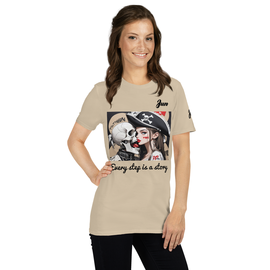 Every step is a story 10 Short-Sleeve Unisex T-Shirt 2