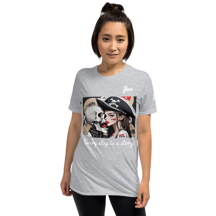 Every step is a story 10 Short-Sleeve Unisex T-Shirt 1