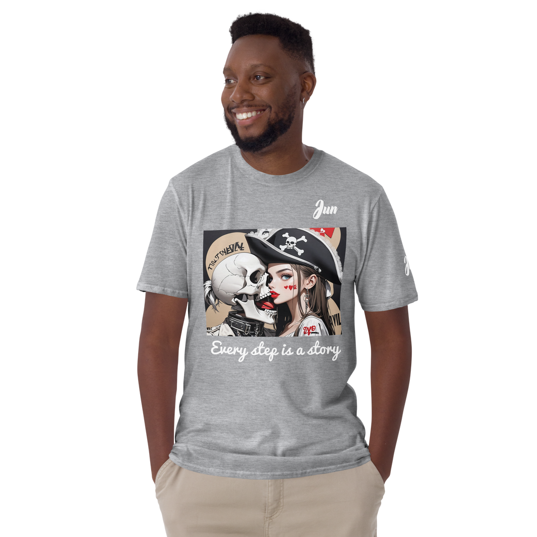 Every step is a story 10 Short-Sleeve Unisex T-Shirt 1