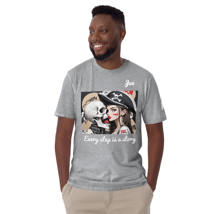 Every step is a story 10 Short-Sleeve Unisex T-Shirt 1