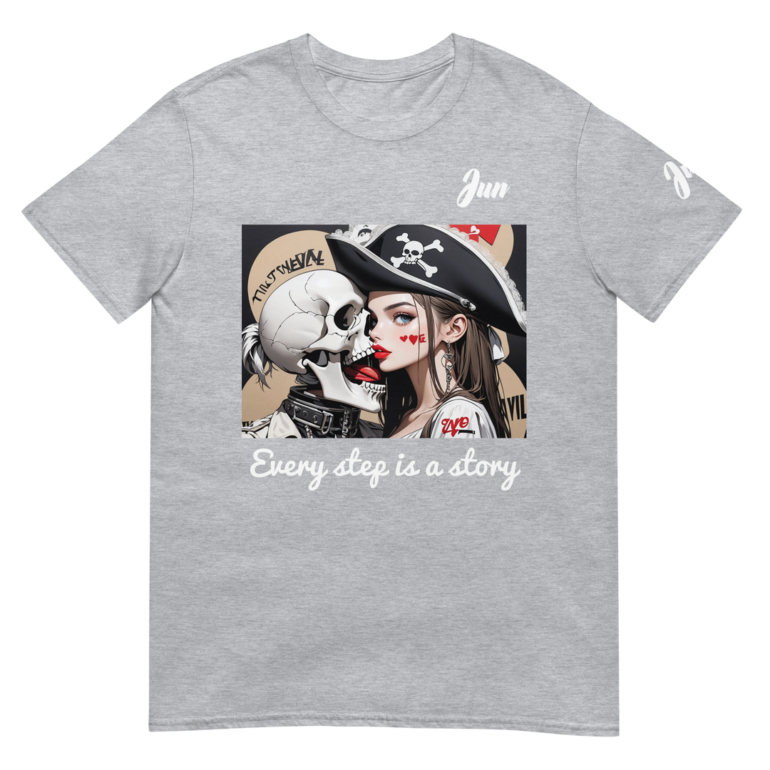 Every step is a story 10 Short-Sleeve Unisex T-Shirt 1