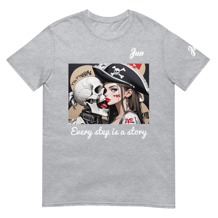 Every step is a story 10 Short-Sleeve Unisex T-Shirt 1