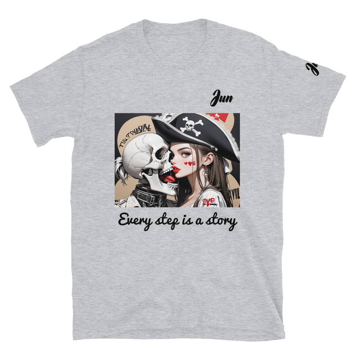 Every step is a story 10 Short-Sleeve Unisex T-Shirt 2