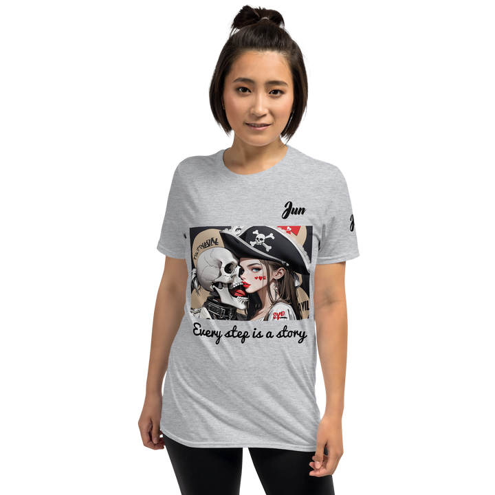 Every step is a story 10 Short-Sleeve Unisex T-Shirt 2