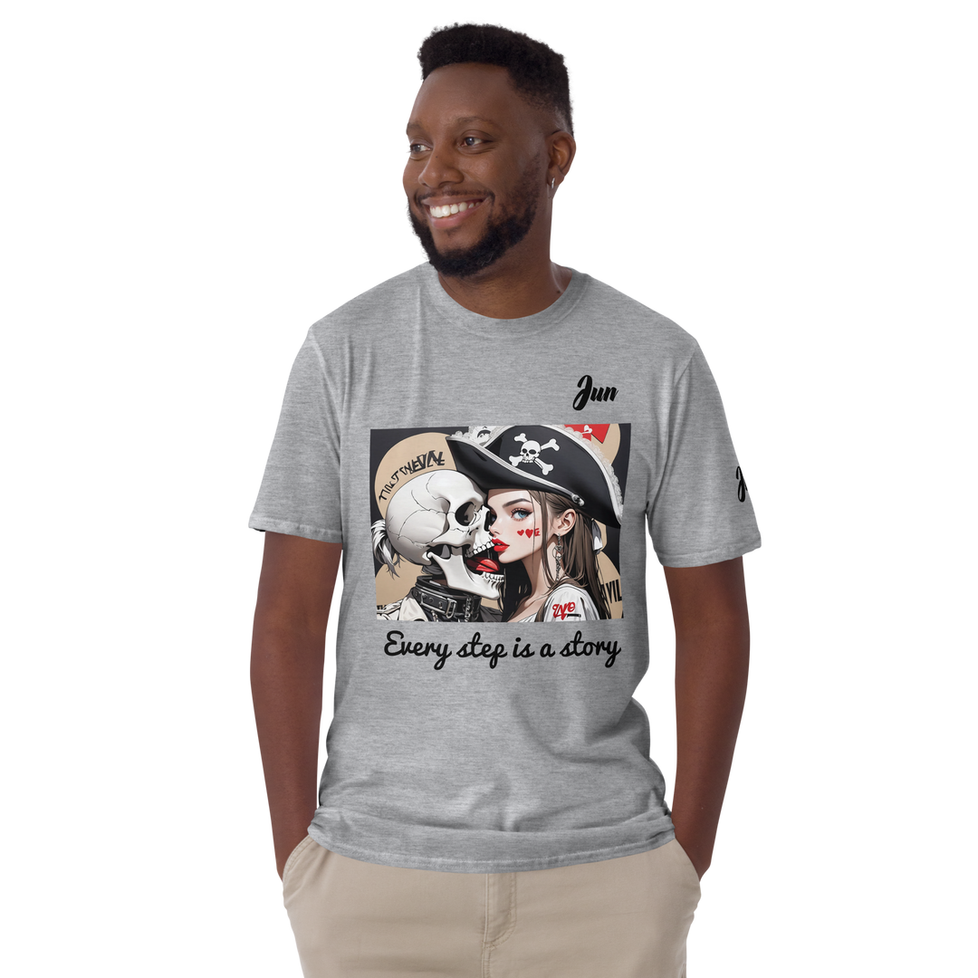 Every step is a story 10 Short-Sleeve Unisex T-Shirt 2