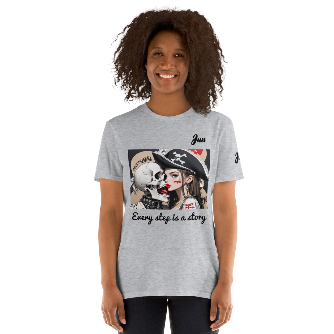 Every step is a story 10 Short-Sleeve Unisex T-Shirt 2