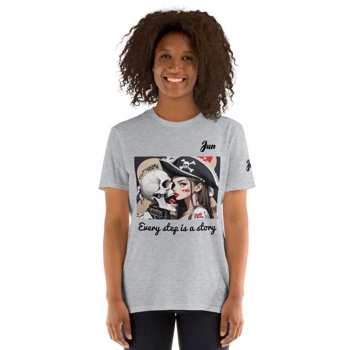 Every step is a story 10 Short-Sleeve Unisex T-Shirt 2