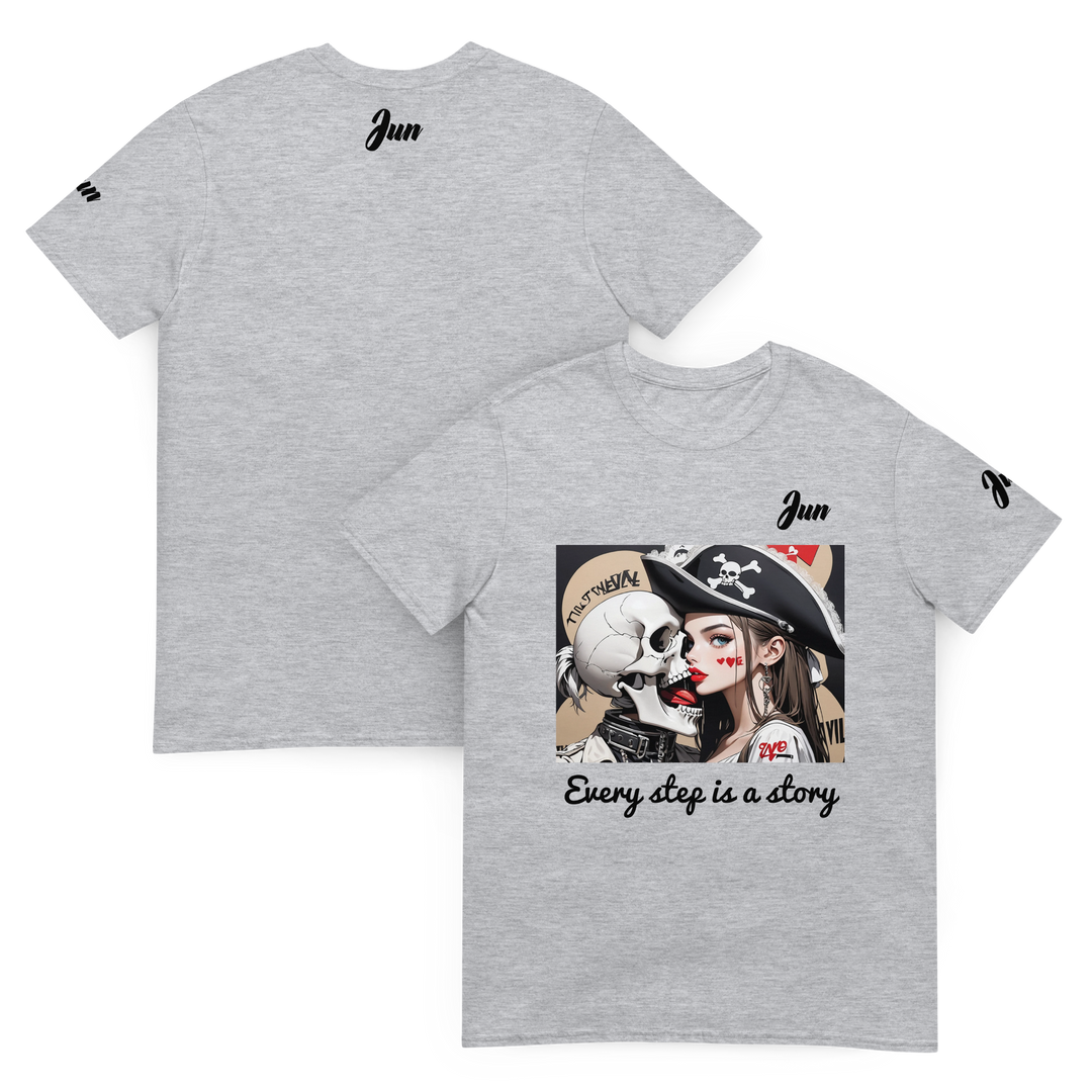 Every step is a story 10 Short-Sleeve Unisex T-Shirt 2