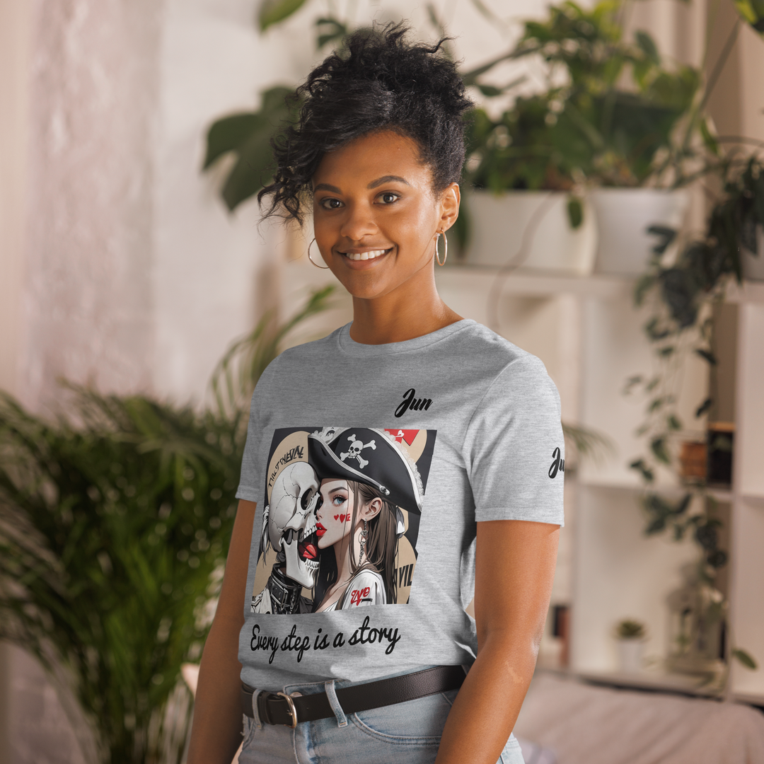 Every step is a story 10 Short-Sleeve Unisex T-Shirt 2