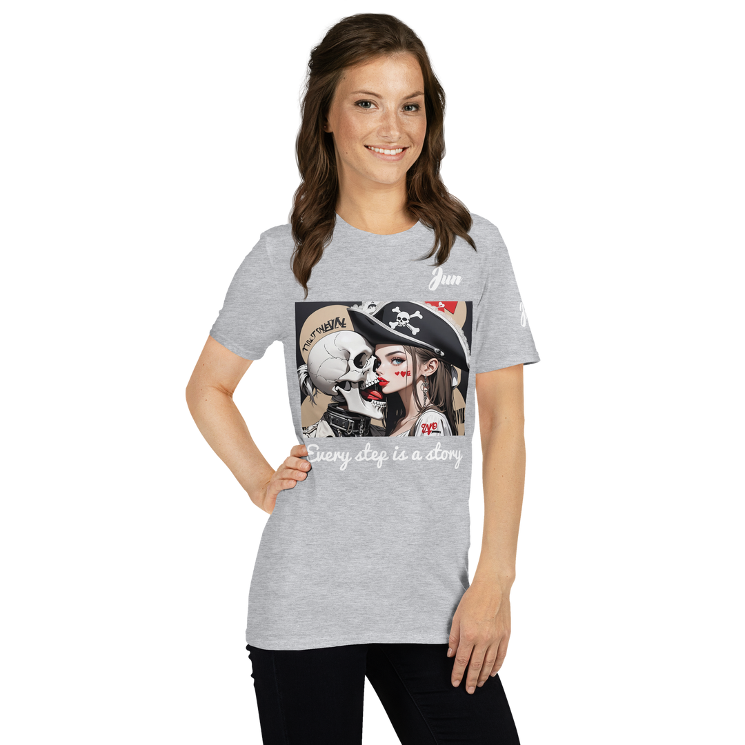 Every step is a story 10 Short-Sleeve Unisex T-Shirt 1