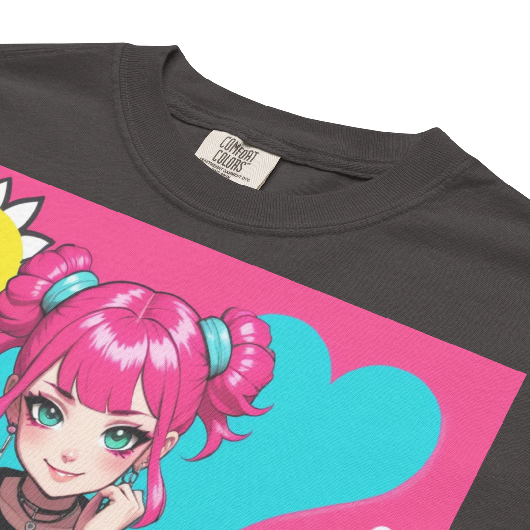 RISE ABOVE 02 — POP CORE｜ユニセックス製品染めヘビーウェイトTシャツ