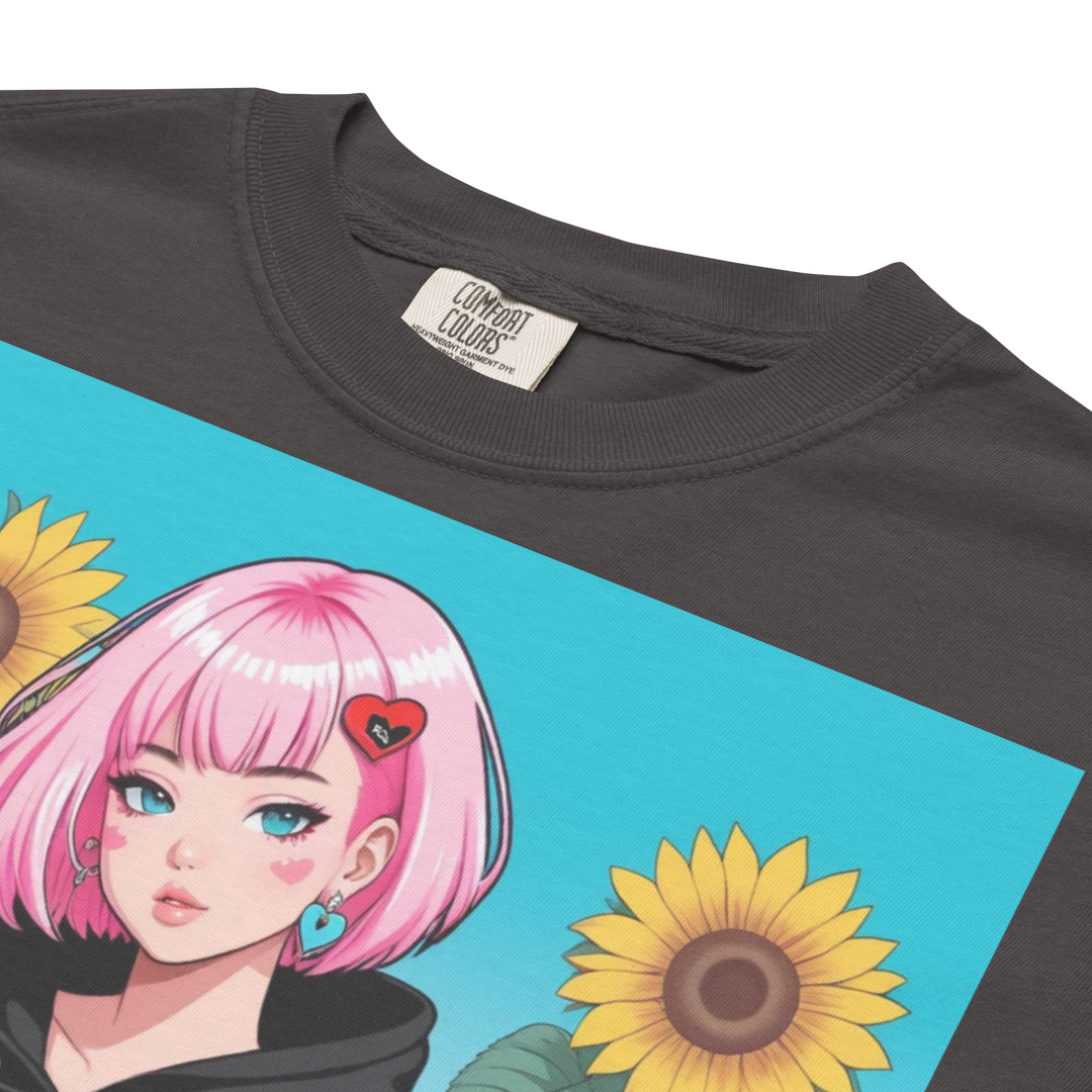 RISE ABOVE 03 — NEO STREET｜ユニセックス製品染めヘビーウェイトTシャツ