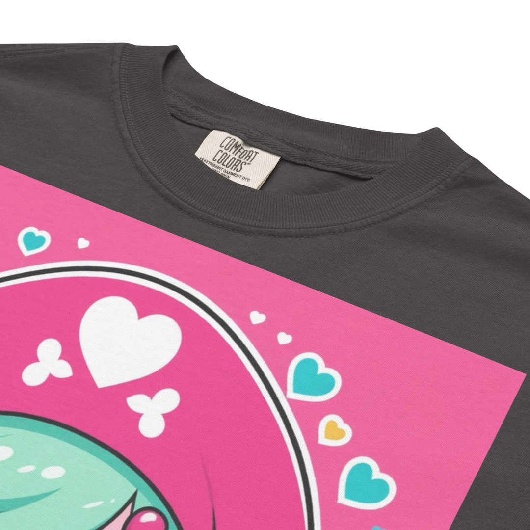 RISE ABOVE 05 — CANDY BONES｜ユニセックス製品染めヘビーウェイトTシャツ