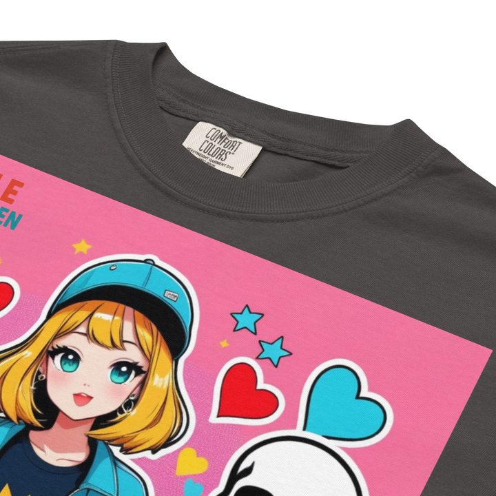 RISE ABOVE 10 — DREAM CHASER｜ユニセックス製品染めヘビーウェイトTシャツ